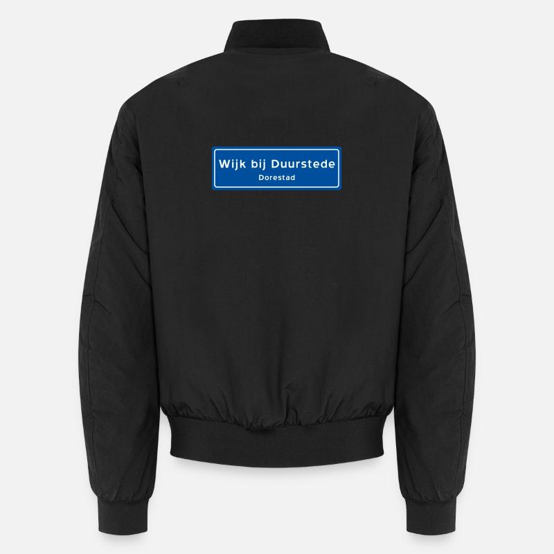 Wijk bij Duurstede place name sign Unisex Bomber Jacket