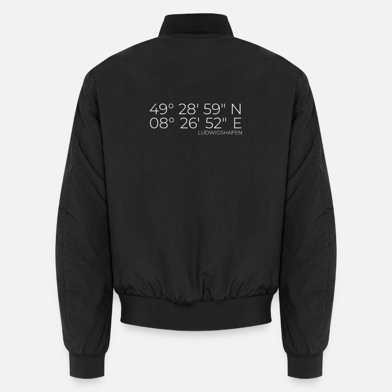 Coordinates Ludwigshafen Unisex Bomber Jacket