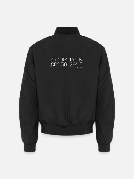Coordinates Miles Zurich - Unisex Bomber Jacket - black