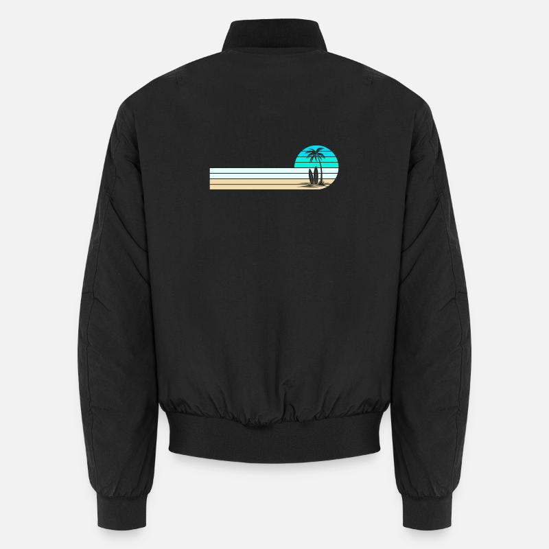 Horizon de la plage Bomber unisexe