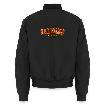 Palerme Est.1965 - Bomber unisexe - noir - Dos - AI Model Male 185 light (185cm)