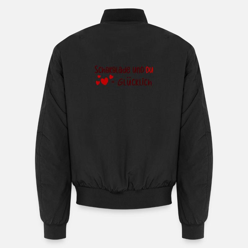 Chocolate and you Unisex Bomber Jacket