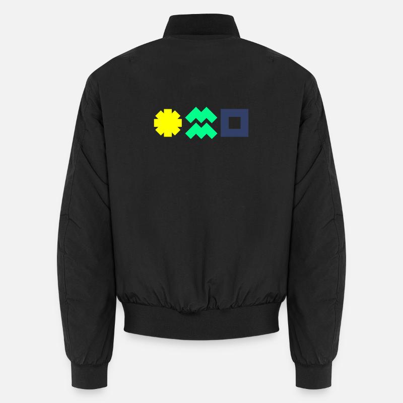 Solar power makes you independent and protects the climate! Unisex Bomber Jacket