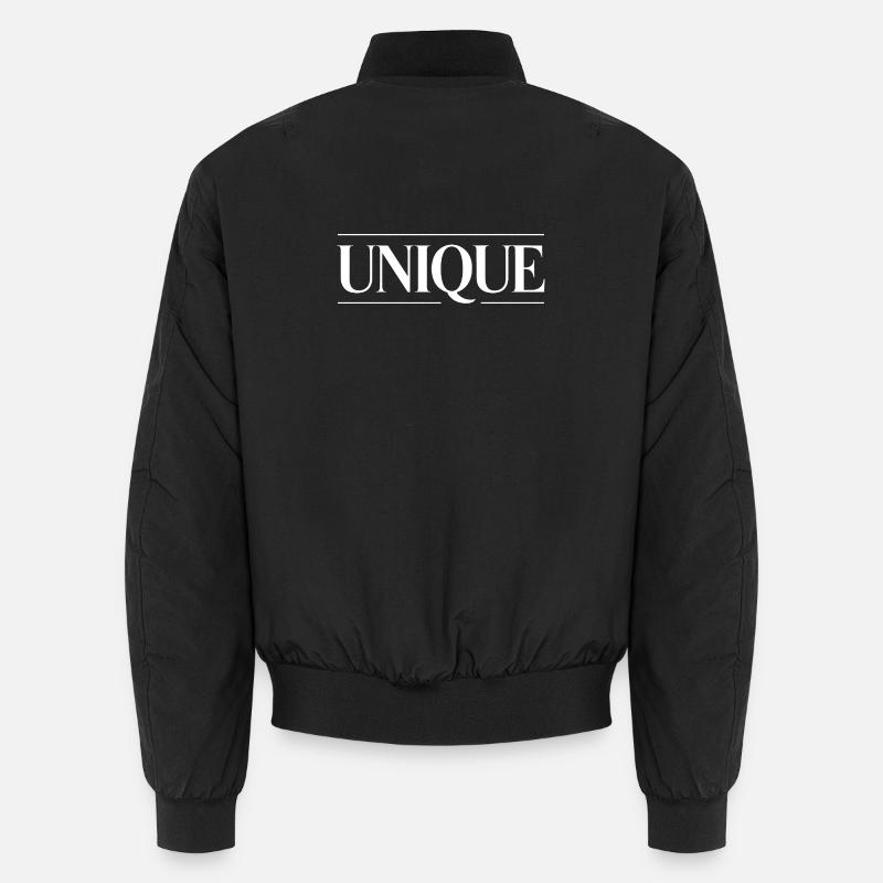 unique, unique, unique valeur de soi unique Bomber unisexe