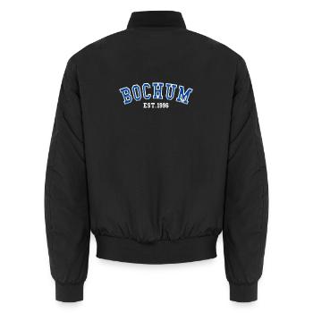 Bochum Fondée en 1996 - Bomber unisexe - noir - Dos - AI Model Male 185 light (185cm)