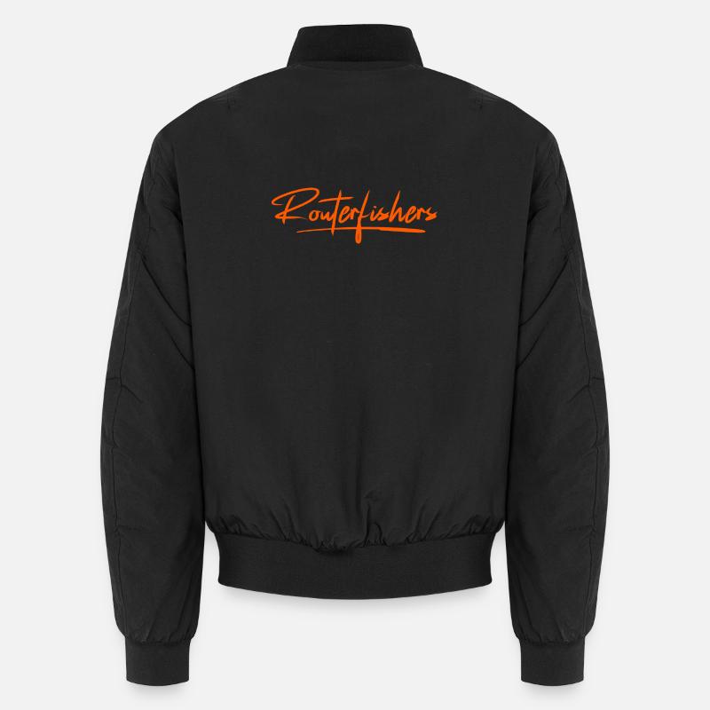 Routerfishers Classic 2 - Bomber unisexe - noir