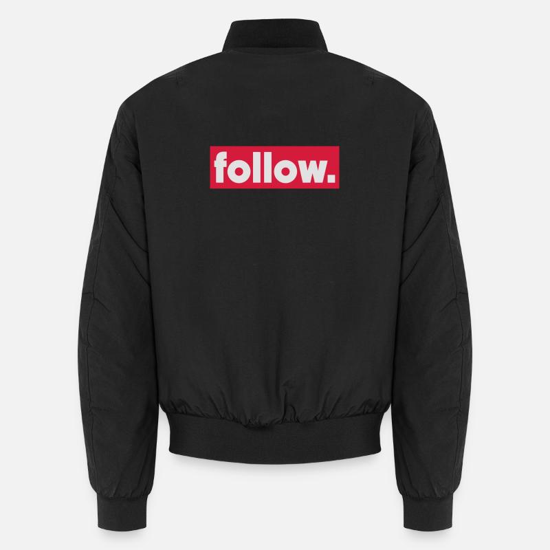follow Bomber unisexe