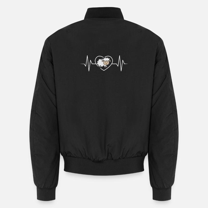 Mouton - Bomber unisexe - noir