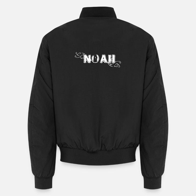 NOAH lettering decorated with vectorgraphic Unisex Bomber Jacket