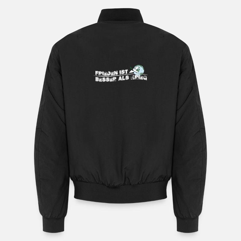 Peace is better than war | Peace is better Unisex Bomber Jacket