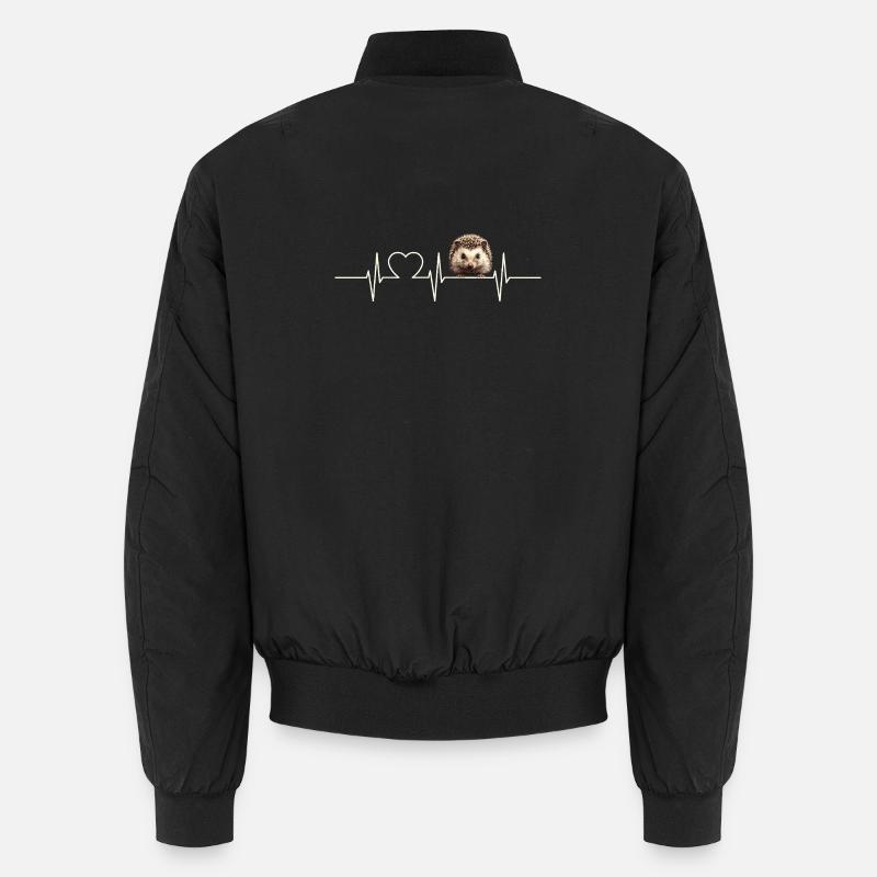 Hedgehog Unisex Bomber Jacket