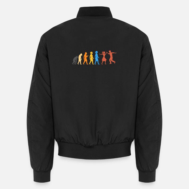 Swing Dance - The Highest Level of Evolution (2) - Unisex Bomber Jacket - black