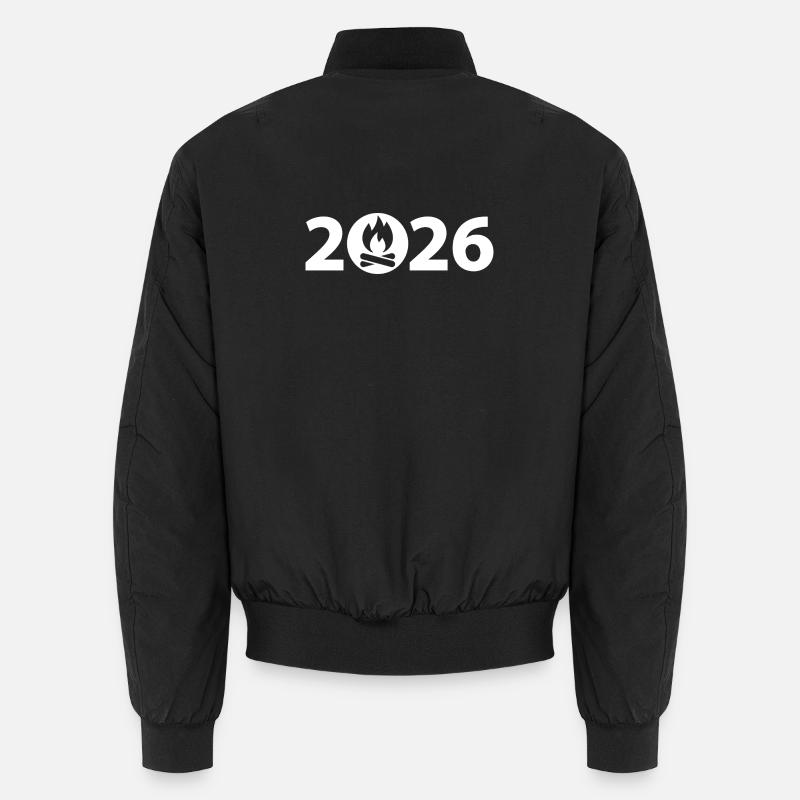Lagerfeuer 2026, Camping 2026 Unisex Bomberjacke