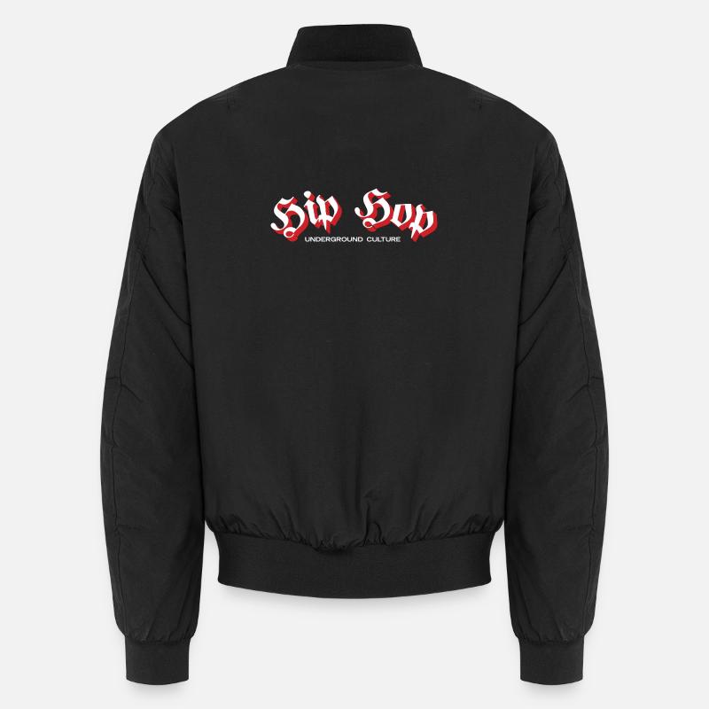 Hip-Hop-Underground-Kultur-Tee Unisex Bomberjacke