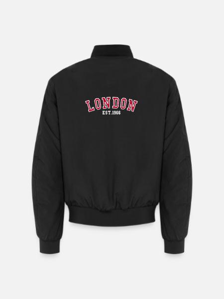 London Est. 1966 - Unisex Bomber Jacket - black