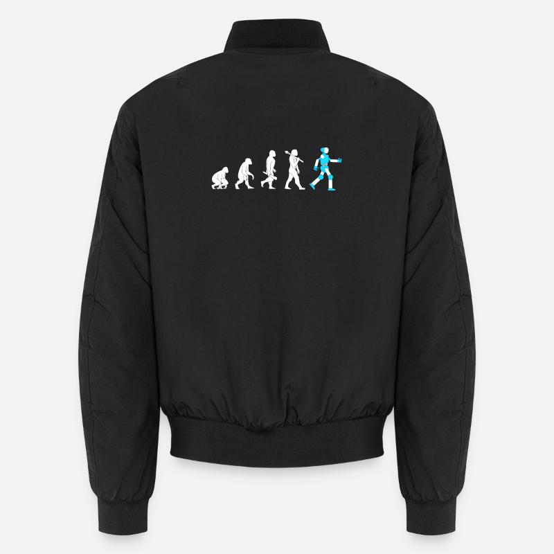 Intelligence artificielle GPT - Bomber unisexe - noir