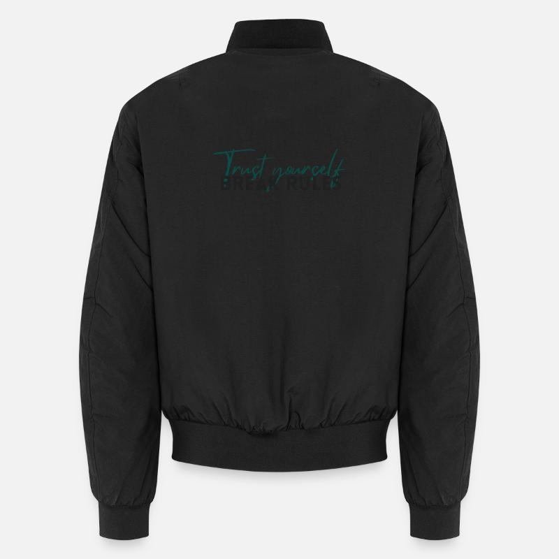 Trust Yourself – Selbstvertrauen Statement Unisex Bomberjacke