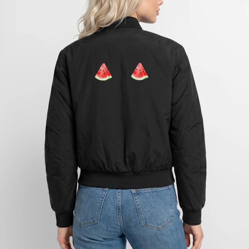 Pastèque pastèque  Bomber unisexe