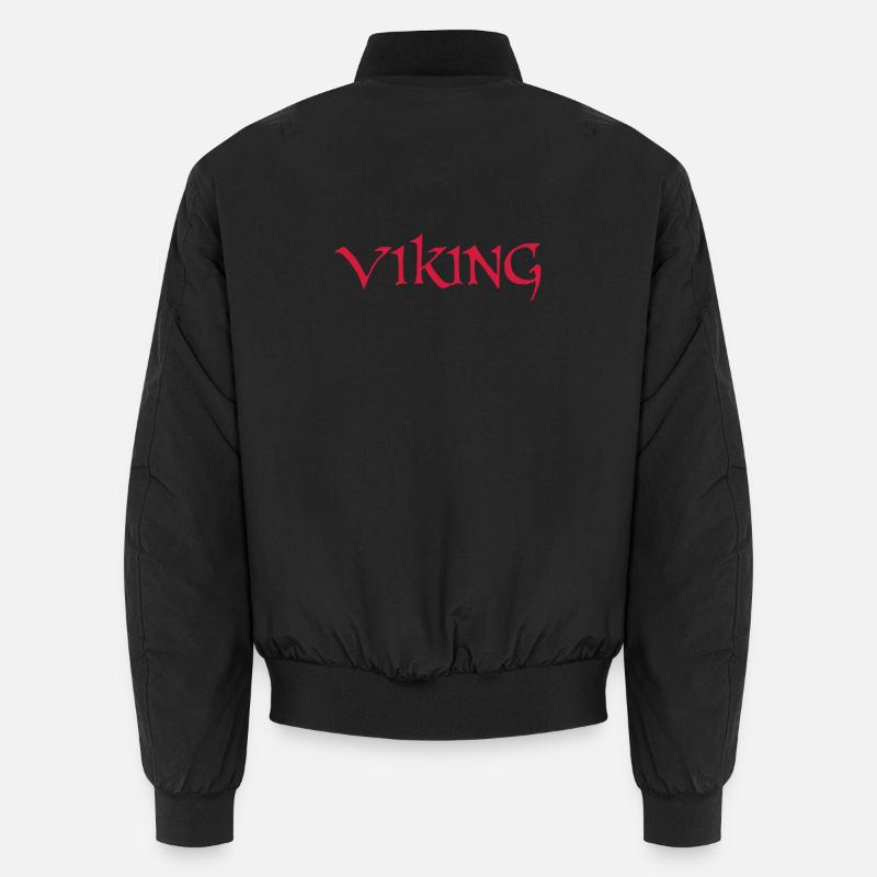 Viking - Unisex Bomberjacke - Schwarz
