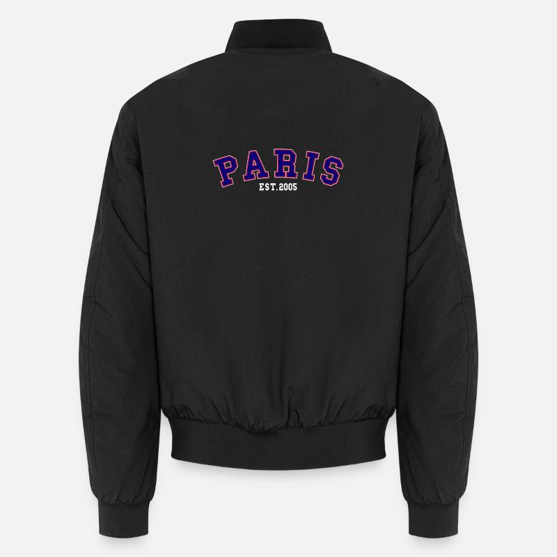 PARIS_EST_2005 - Unisex Bomberjacke - Schwarz