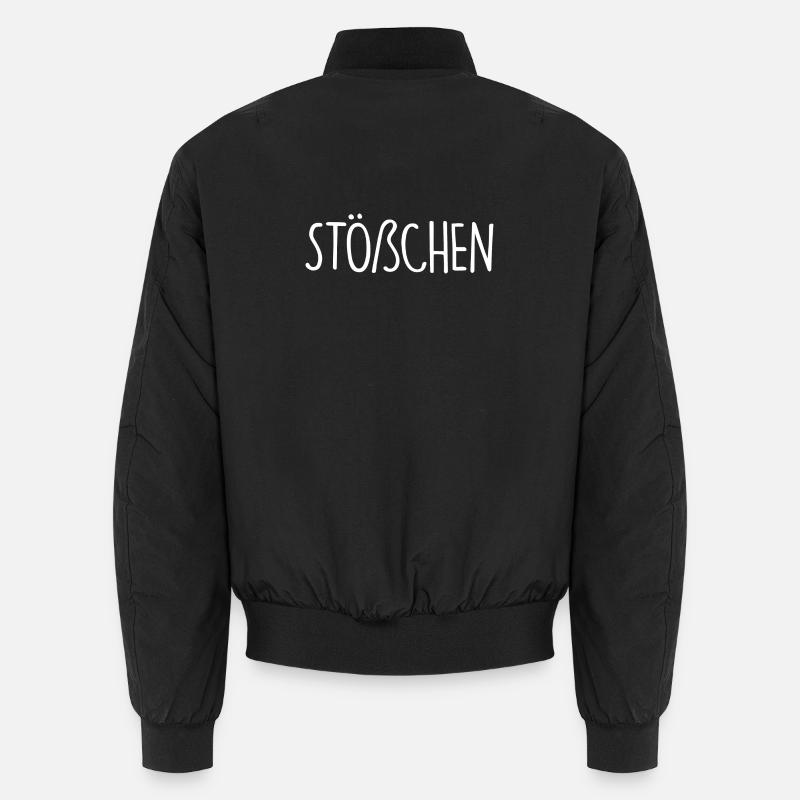 Stößchen - Unisex Bomberjacke - Schwarz