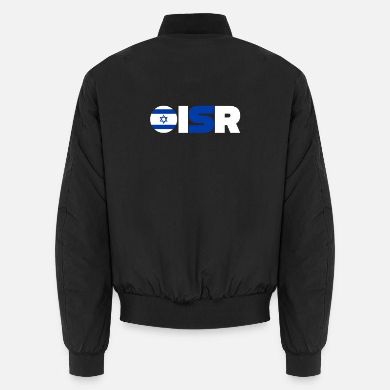 Israel - Unisex Bomber Jacket - black
