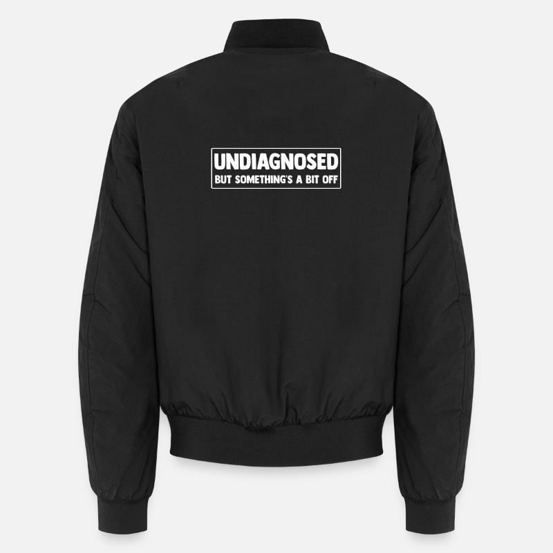Undiagnosed: Somewhat suspicious - Unisex Bomber Jacket - black