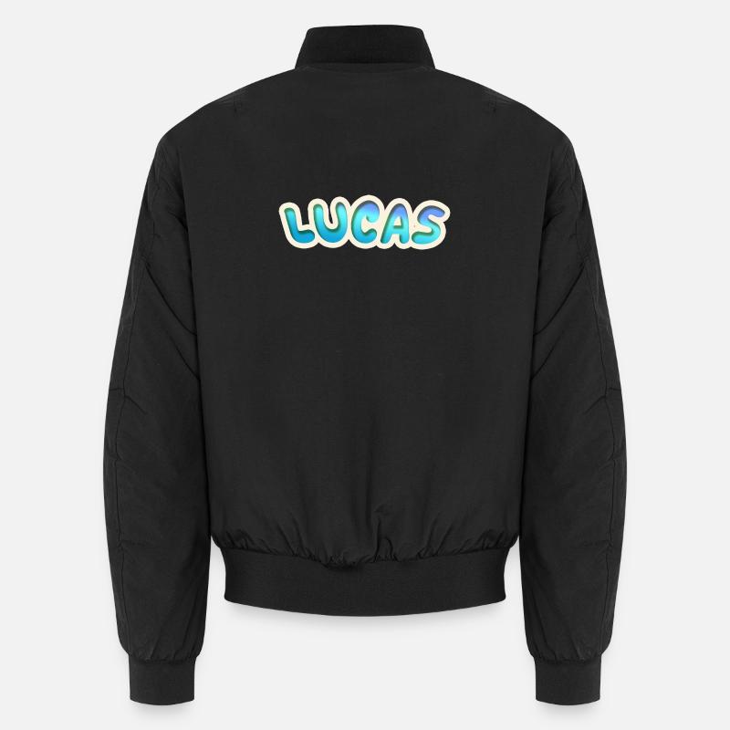 Lucas as a profession Unisex Bomber Jacket