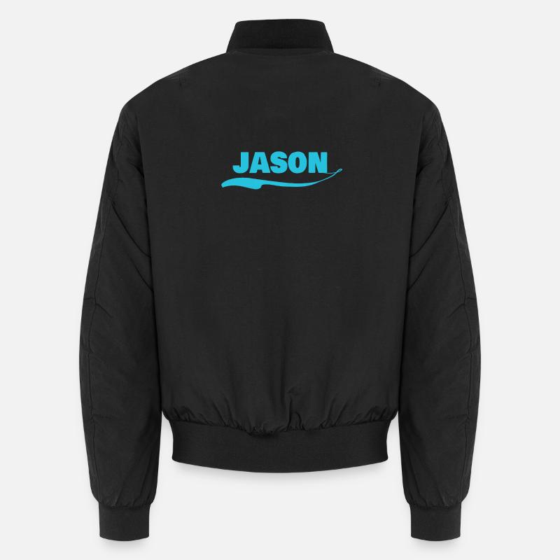 Geschenk für Jason - Unisex Bomberjacke - Schwarz