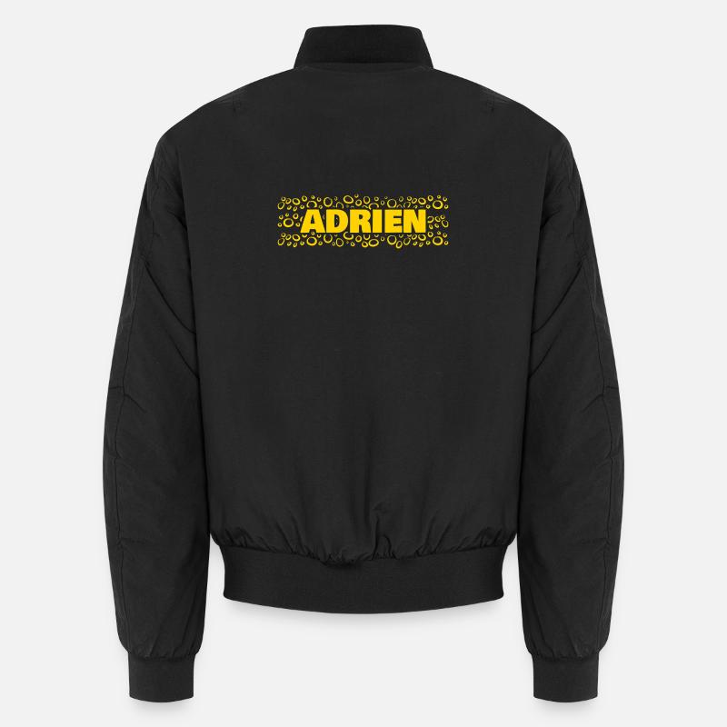 Adrien - Bomber unisexe - noir