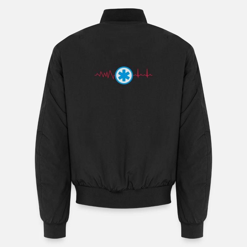 Rettungsdienst Uniform Symbol Unisex Bomberjacke