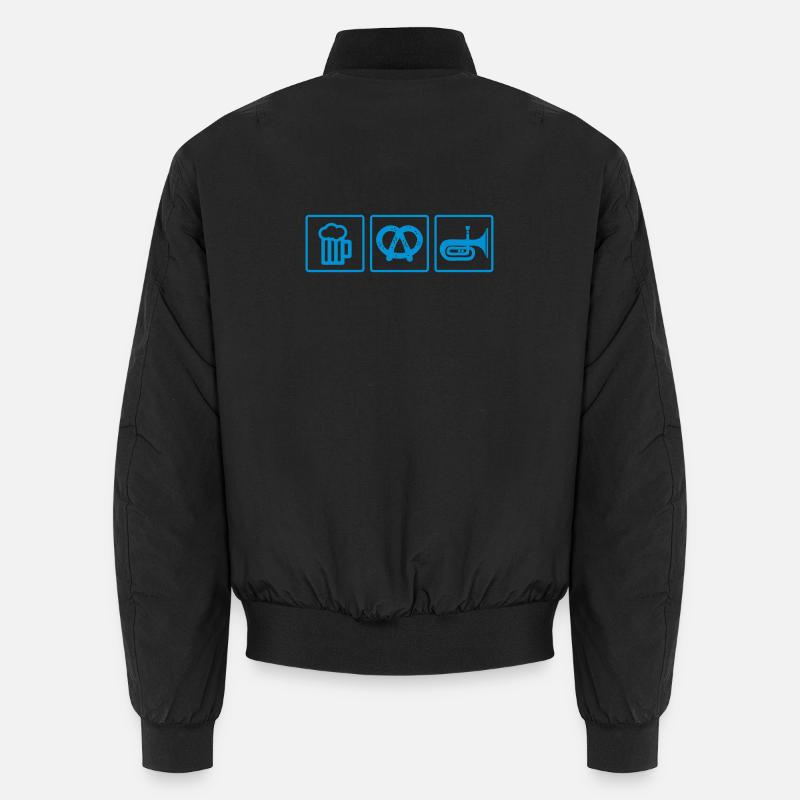 blasmusik bier Unisex Bomberjacke