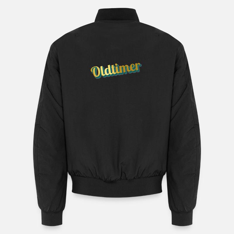 oldtimer - Unisex Bomberjacke - Schwarz
