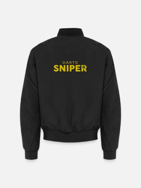 Darts Sniper - Unisex Bomber Jacket - black