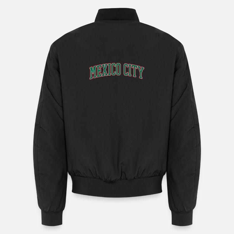 Contour Varsity de Mexico - Bomber unisexe - noir