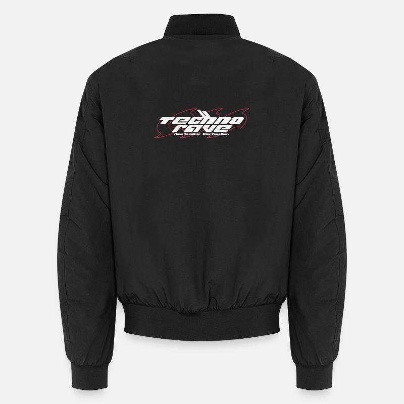 TECHNO RAVE | Rave Together Restez ensemble Bomber unisexe