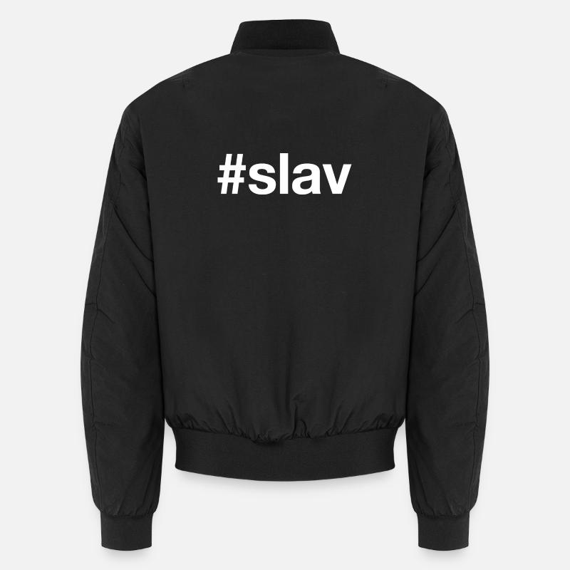 SLAV Hashtag Unisex Bomberjacke