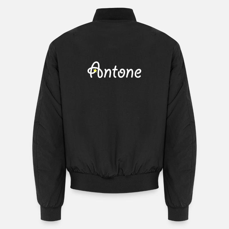 Antone - Unisex Bomber Jacket - black
