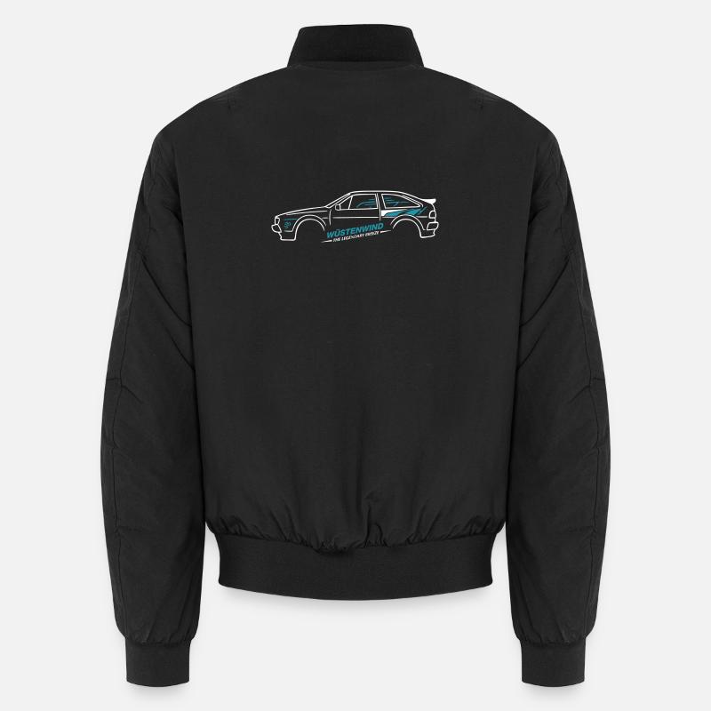 Youngtimer Coupe 90er Retro Tuning Style Classic  Unisex Bomberjacke