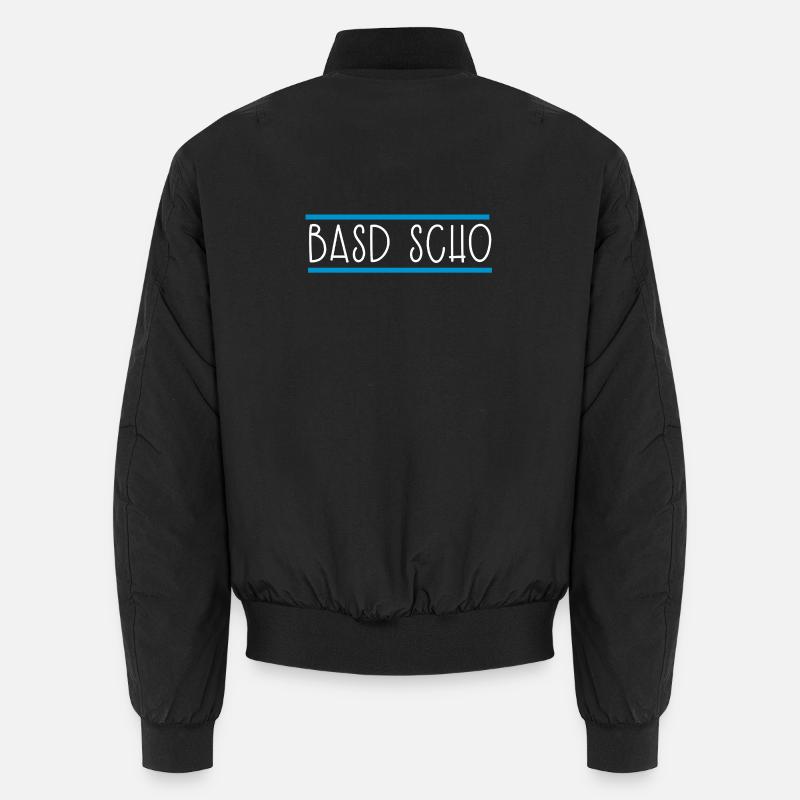 Basd scho Bayern Bayrisch Unisex Bomberjacke
