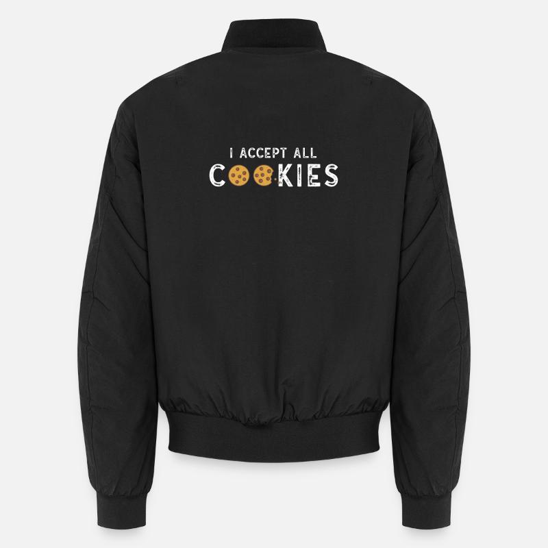I accept all cookies Bomber unisexe