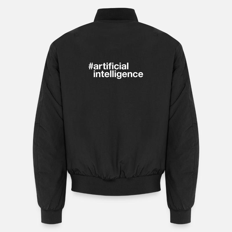 ARTIFICIAL intelligence künstliche Intelligenz - Unisex Bomber Jacket - black