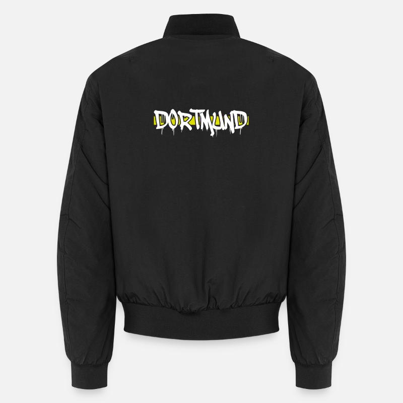 Dortmund - Unisex Bomberjacke - Schwarz