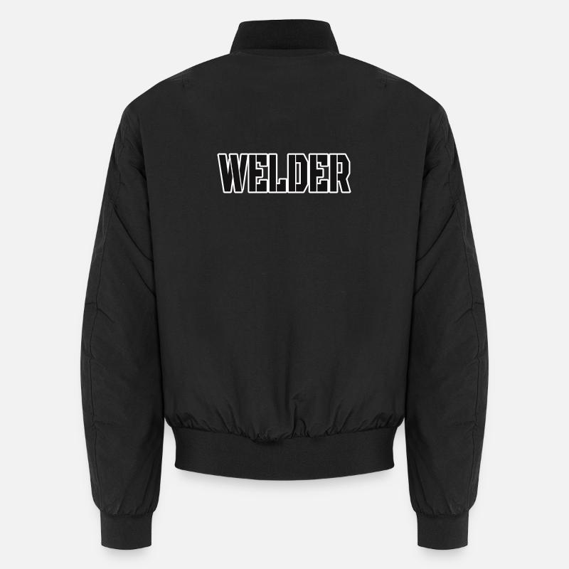 Gift for welder Unisex Bomber Jacket