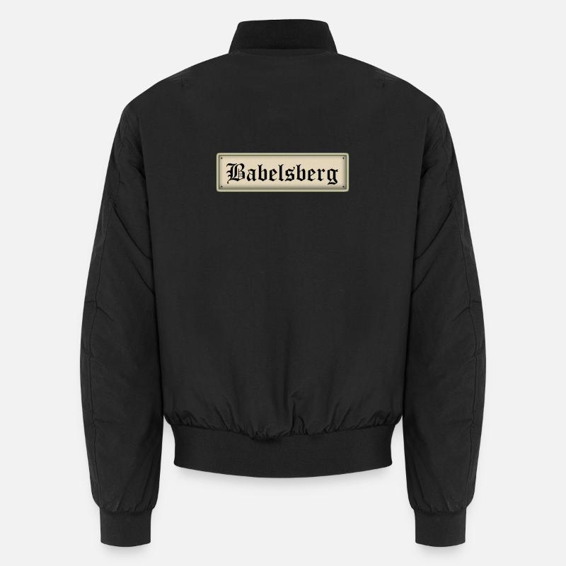 BABELSBERG - Unisex Bomberjacke - Schwarz