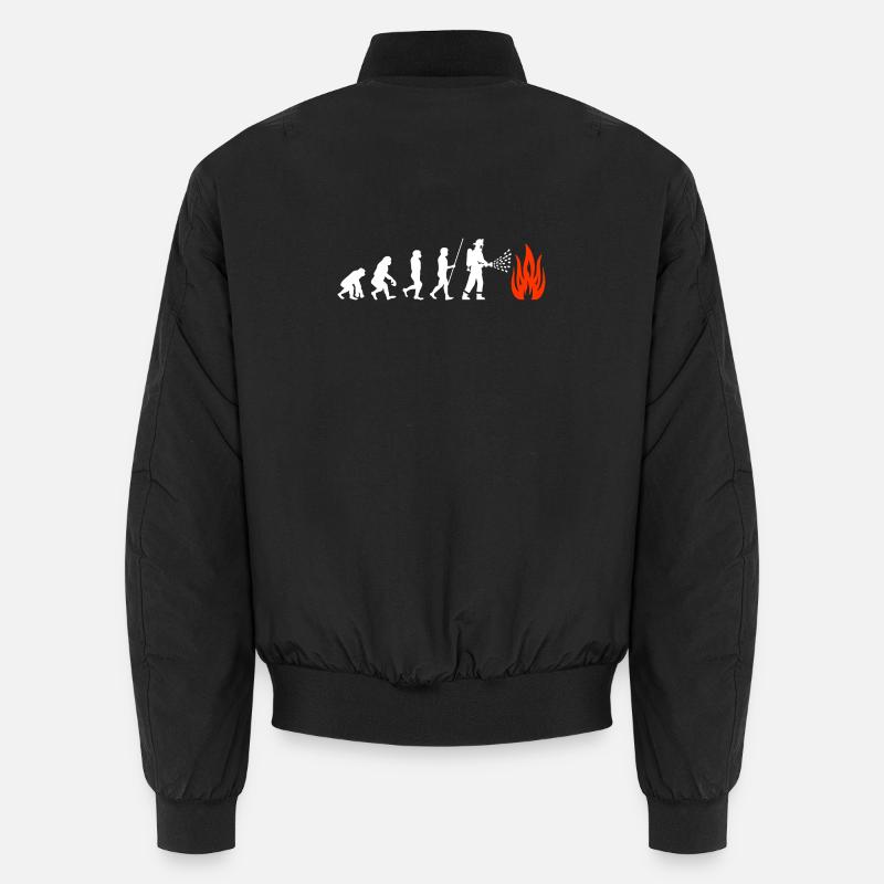 Fire Brigade Evolution Firefighter Unisex Bomber Jacket
