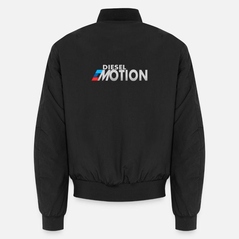 Diesel emotions - Unisex Bomber Jacket - black