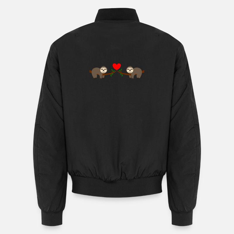 Faultier Unisex Bomberjacke