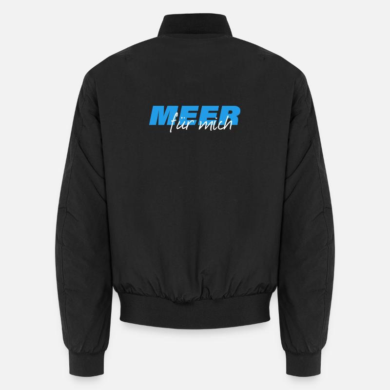 LA MER POUR MOI - Bomber unisexe - noir