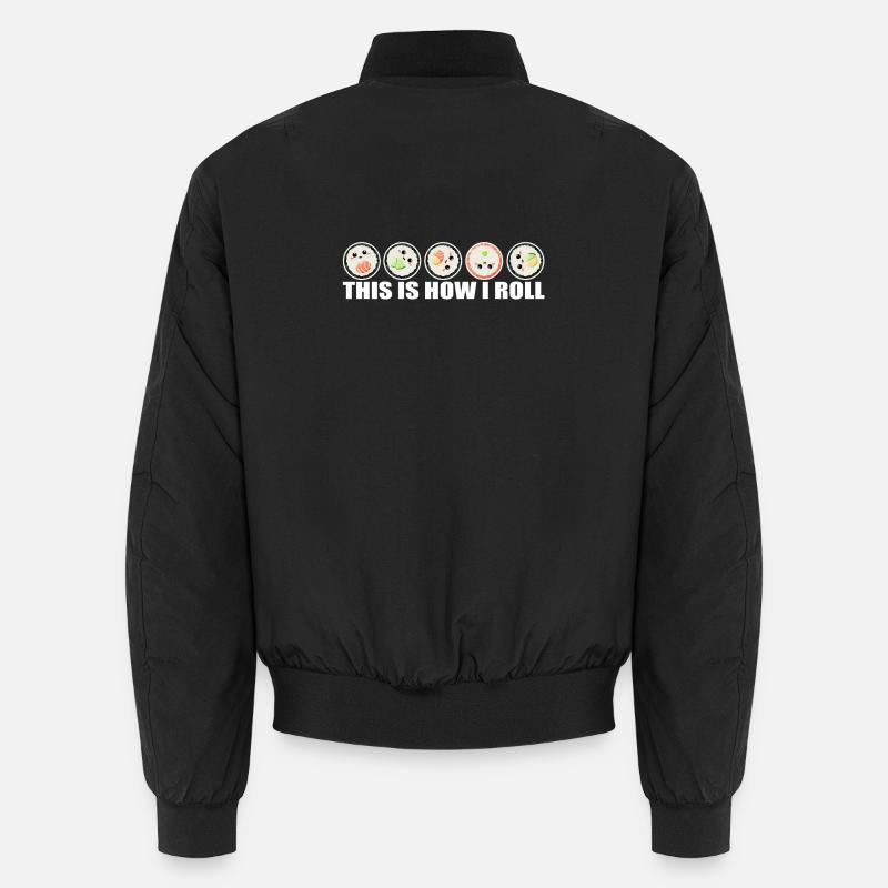 Sushi - Bomber unisexe - noir